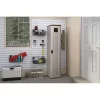 Suncast BMC5800 72 in. X 15 in. X 20 in 2-Shelf Resin Tall Storage Locker in Platinum