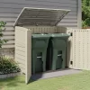 Suncast BMS2500 2 ft. 8 in. x 4 ft. 5 in. x 3 ft. 9.5 in. Resin Horizontal Storage Shed