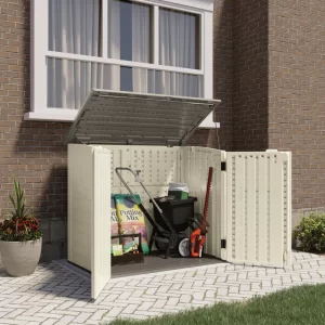 Suncast BMS2500 2 ft. 8 in. x 4 ft. 5 in. x 3 ft. 9.5 in. Resin Horizontal Storage Shed