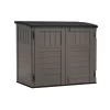 Suncast BMS2500SB 2 ft. 8 in. x 4 ft. 5 in. x 3 ft. 9.5 in. Resin Horizontal Storage Shed