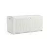 Suncast DB9200WD 99 Gal. Resin Deck Box in White