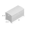 Suncast DB9200WD 99 Gal. Resin Deck Box in White