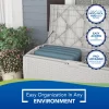 Suncast DB9200WD 99 Gal. Resin Deck Box in White
