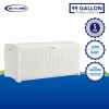 Suncast DB9200WD 99 Gal. Resin Deck Box in White