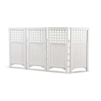 Suncast FS4423D 4 Panel Reversible Outdoor Screen Enclosure