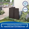 Suncast FSW4423 Wicker 44 in. Resin Screen Enclosure