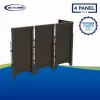 Suncast FSW4423 Wicker 44 in. Resin Screen Enclosure