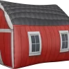 The Original AIR FORT Build A Fort in 30 Seconds, Inflatable Fort for Kids (Farmer's Barn)