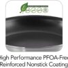 Tramontina 80114/535DS Professional Aluminum Nonstick Restaurant Fry Pan, 10