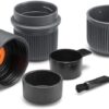 WACACO Nanopresso Portable Espresso Maker, Upgrade Version of Minipresso, 18 Bar Pressure, Extra Small Travel Coffee Maker, Manually Operated. Perfect for Kitchen and Office (Black)