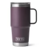 YETI Rambler 20 oz Travel Mug, Stainless Steel, Vacuum Insulated with Stronghold Lid, Nordic Purple