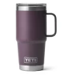 YETI Rambler 20 oz Travel Mug, Stainless Steel, Vacuum Insulated with Stronghold Lid, Nordic Purple
