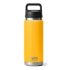 YETI Rambler 26 oz Bottle, Vacuum Insulated, Stainless Steel with Chug Cap, Alpine Yellow