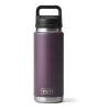 YETI Rambler 26 oz Bottle, Vacuum Insulated, Stainless Steel with Chug Cap, Nordic Purple