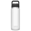 YETI Rambler 26 oz Bottle, Vacuum Insulated, Stainless Steel with Chug Cap, White