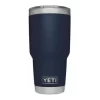 YETI Rambler 30 oz Stainless Steel Vacuum Insulated Tumbler w/MagSlider Lid, Navy
