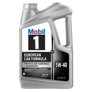Mobil 1 FS European Car Formula Full Synthetic Motor Oil 5W-40, 5 qt (3 Pack)