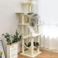 64" Large Cat Condo (Beige)