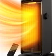 ALROCKET 1500W Tower Heater with Oscillation ECO thermostat for Indoor Bedroom Office Use