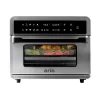 ARIA ATO-898 All-in-1 Premium 30 Qt. Stainless Steel Touchscreen Air Fryer Toaster Oven with Recipe Book