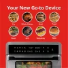 ARIA ATO-898 All-in-1 Premium 30 Qt. Stainless Steel Touchscreen Air Fryer Toaster Oven with Recipe Book ARIA ATO-898 All-in-1 Premium 30 Qt. Stainless Steel Touchscreen Air Fryer Toaster Oven with Recipe Book