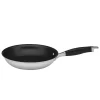 Anolon 31532 Advanced Triply Stainless Steel Frying Pan Set / Fry Pan Set / Skillet Set - 10.25 Inch and 12.75 Inch , Silver