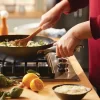 Anolon 82031 Advanced Hard Anodized Nonstick Frying Pan/ Fry Pan/ Saute Pan/ All Purpose Pan with Lid - 12 Inch, Gray
