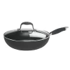 Anolon 82031 Advanced Hard Anodized Nonstick Frying Pan/ Fry Pan/ Saute Pan/ All Purpose Pan with Lid - 12 Inch, Gray