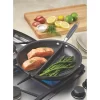 Anolon 83655 Advanced Hard Anodized Nonstick Divided Grill / Griddle Pan / Skillet - 12.5 Inch, Gray Anolon 83655 Advanced Hard Anodized Nonstick Divided Grill / Griddle Pan / Skillet - 12.5 Inch, Gray