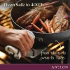 Anolon 83655 Advanced Hard Anodized Nonstick Divided Grill / Griddle Pan / Skillet - 12.5 Inch, Gray Anolon 83655 Advanced Hard Anodized Nonstick Divided Grill / Griddle Pan / Skillet - 12.5 Inch, Gray