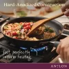 Anolon 83655 Advanced Hard Anodized Nonstick Divided Grill / Griddle Pan / Skillet - 12.5 Inch, Gray Anolon 83655 Advanced Hard Anodized Nonstick Divided Grill / Griddle Pan / Skillet - 12.5 Inch, Gray