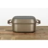 Anolon 83869 Advanced Hard Anodized Nonstick Grill Pan / Griddle and Roaster - 11 Inch, Brown Anolon 83869 Advanced Hard Anodized Nonstick Grill Pan / Griddle and Roaster - 11 Inch, Brown