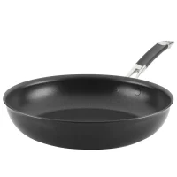 Anolon 87538 Smart Stack Hard Anodized Nonstick Frying Pan / Fry Pan / Hard  Anodized Skillet - 12 Inch, Black