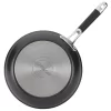 Anolon 87539 Smart Stack Hard Anodized Nonstick Frying Pan Set / Fry Pan Set / Hard Anodized Skillet Set - 10 Inch and 12 Inch, Black