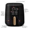 Beautiful 6 Quart Touchscreen Air Fryer, Black Sesame by Drew Barrymore