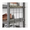 Better Homes & Gardens Farmhouse 3 Tiers,12-Compartment Garment Shoe Rack wood, Gray Better Homes & Gardens Farmhouse 3 Tiers,12-Compartment Garment Shoe Rack wood, Gray