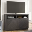 Better Homes & Gardens Herringbone TV Stand For TVs up to 55 inch, Gray