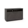 Better Homes & Gardens Herringbone TV Stand For TVs up to 55 inch, Gray