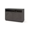 Better Homes & Gardens Herringbone TV Stand For TVs up to 55 inch, Gray
