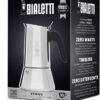 Bialetti - New Venus Induction, Stovetop Coffee Maker, Suitable for all Types of Hobs, Stainless Steel, 10 Cups (15.5 Oz), Aluminum, Silver
