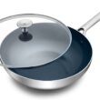 Blue Diamond Cookware Tri-Ply Stainless Steel Ceramic Nonstick, 11