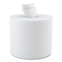 Boardwalk Center-Pull Paper Towels, 7 7/8" x 10", 2-Ply, White, 600 Sheets/Roll, 6 Rolls/Carton