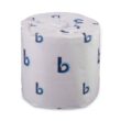 Boardwalk Standard Toilet Paper, 2-Ply, White, 4 x 3 Sheet, 500 Sheets/Roll, 96 Rolls/Carton