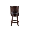 Boraam Sumatra 24 Swivel Counter Stool, Black