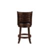 Boraam Sumatra 24 Swivel Counter Stool, Black