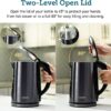 COSORI Electric Kettle Stainless Steel with Double Wall, Wide-Open Lid 1.5L Electric Tea Kettle, BPA Free Water Kettle & Hot Water Boiler for Boiling Water, Auto Shut-Off & Boil-Dry Protection, Black COSORI Electric Kettle Stainless Steel with Double Wall, Wide-Open Lid 1.5L Electric Tea Kettle, BPA Free Water Kettle & Hot Water Boiler for Boiling Water, Auto Shut-Off & Boil-Dry Protection, Black