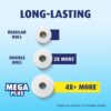 Charmin Ultra Strong Toilet Paper 24 Mega Plus, Bath Tissue, 330 Sheets Per Roll Charmin Ultra Strong Toilet Paper 24 Mega Plus, Bath Tissue, 330 Sheets Per Roll