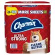 Charmin Ultra Strong Toilet Paper 24 Mega Plus, Bath Tissue, 330 Sheets Per Roll