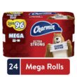 Charmin Ultra Strong Toilet Paper, 24 Mega Rolls