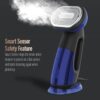 Conair 2-in-1 Steamer and Iron for Clothes, Turbo ExtremeSteam Handheld Fabric Steamer, Black/Blue